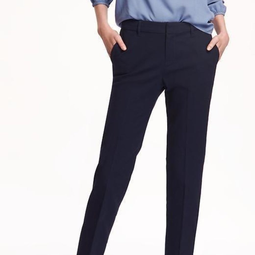Old Navy Mid-Rise Fitted Harper Pants NWT Old Navy